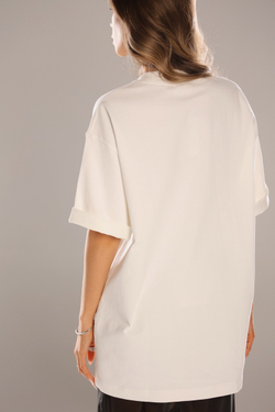 Футболка «Cruise de luxe» с вышивкой