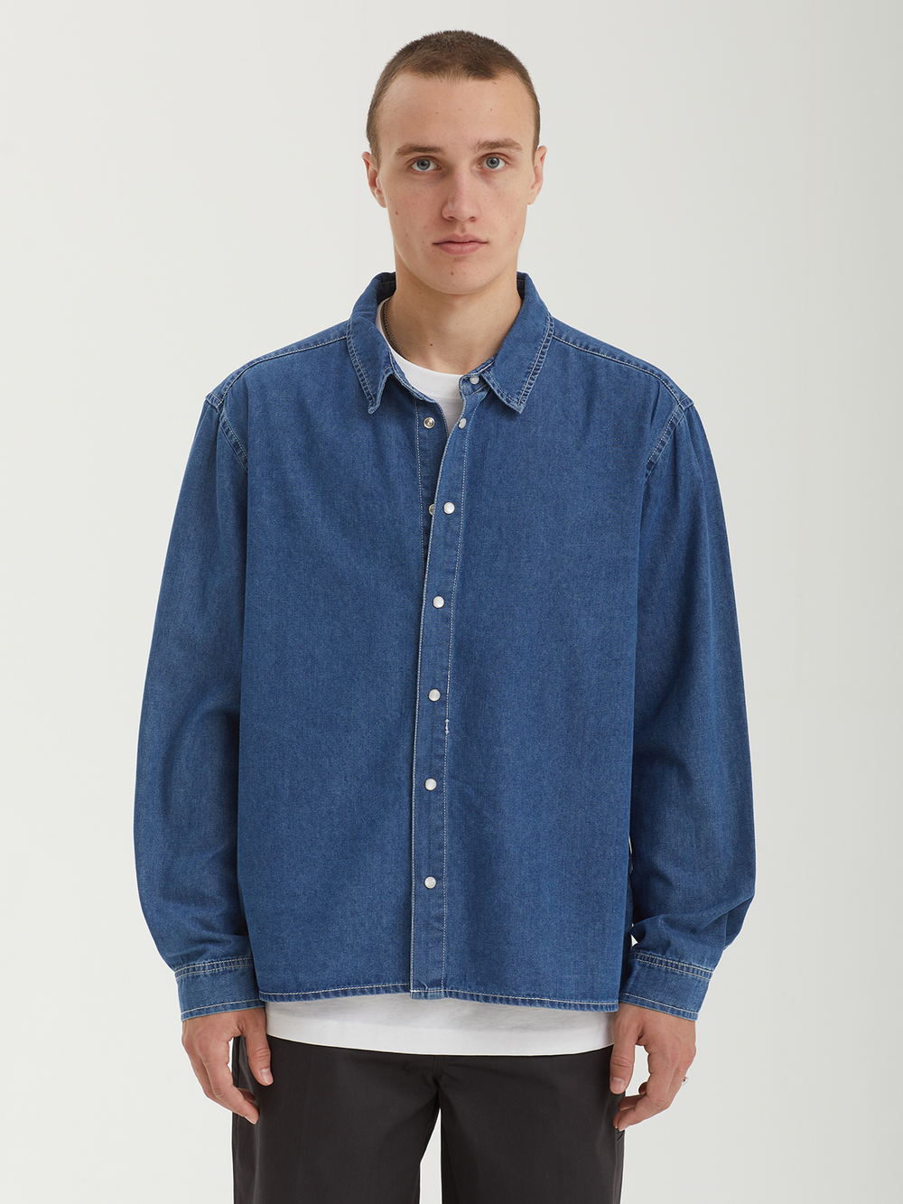 Мужская Рубашка Applique Logo