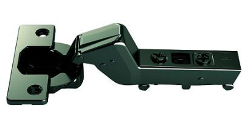 Omnia L Петля +30  без пружины, под саморез, черная