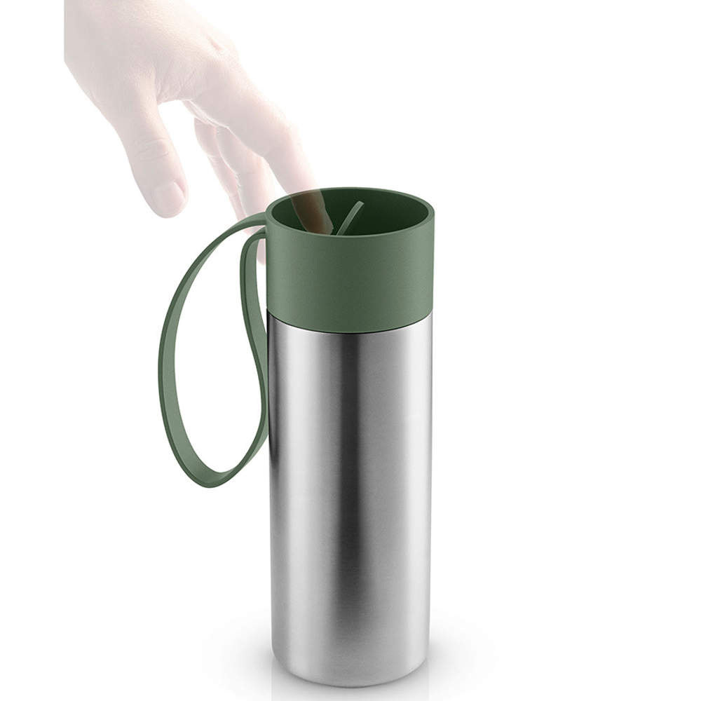 Термос to go, 350 мл, зеленый