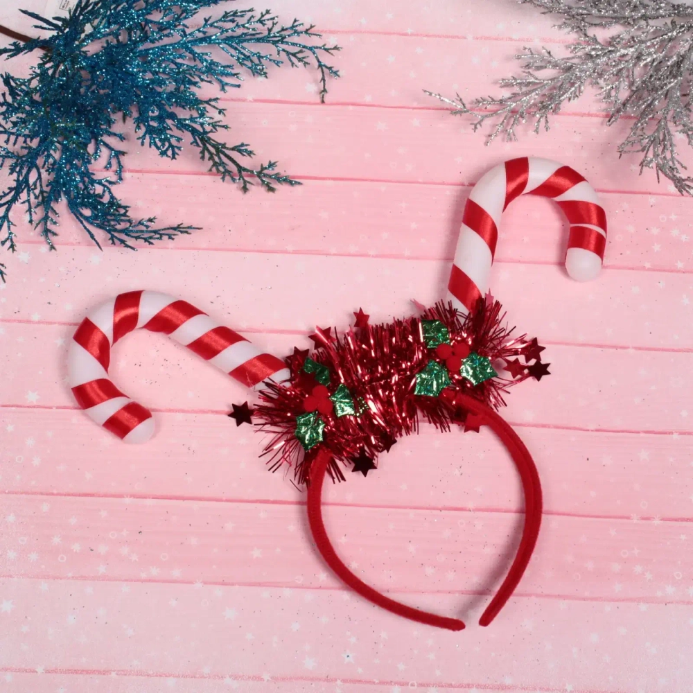 Ободок карнавальный с подсветкой «Леденцы»