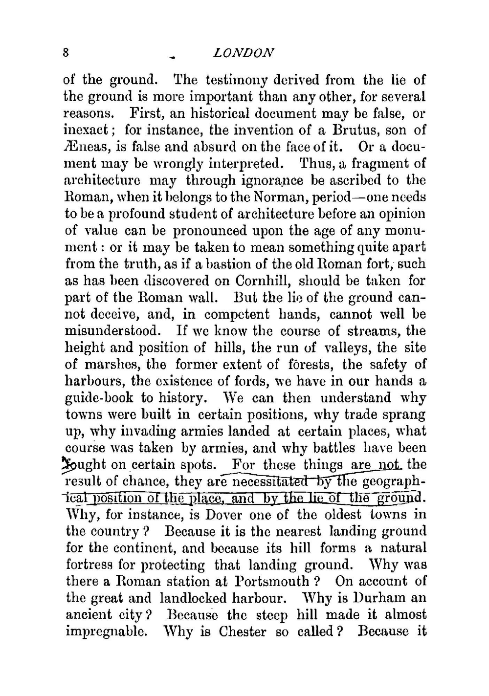 The history of London | Walter Besant