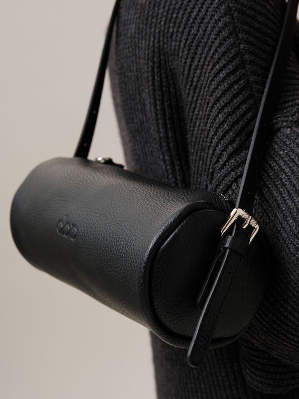 Кожаная сумка DBR 31343 черный