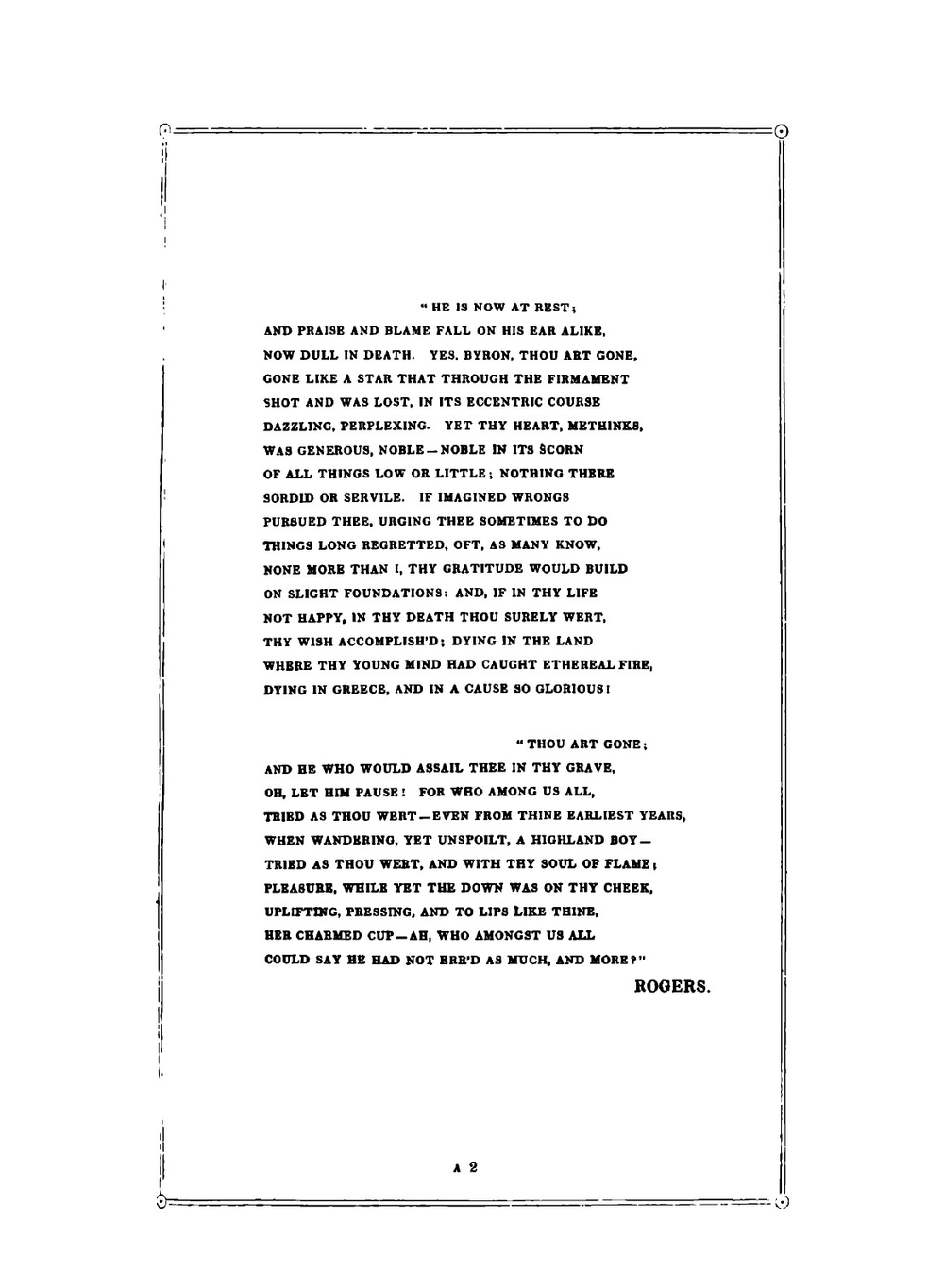 Life, Letters, and Journals of Lord Byron | George Gordon Byron