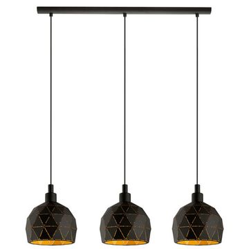 Подвесной светильник 3*E27 97846 черный Roccaforte Eglo