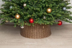 Корзина под елку Прованс 87*55*27 см., разборная, орех, ЕлкиТорг (87-219)