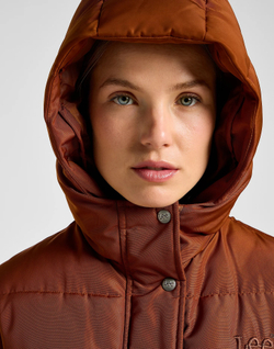 Куртка утепленная женская LEE LONG PUFFER JACKET