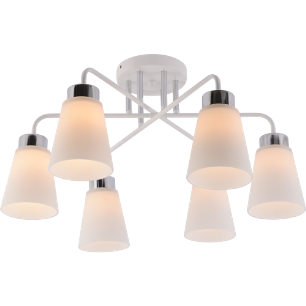 Люстра Rivoli Miley 9192-306 6хЕ27 60 Вт модерн | Rivoli