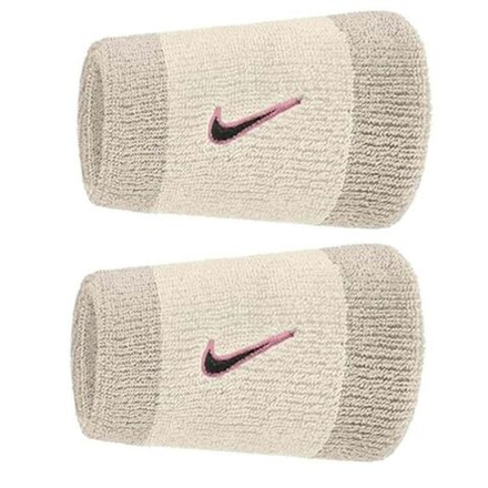 Теннисные напульсники Nike Swoosh Double Wide 2P - cappuccino
