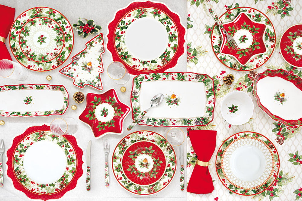 Банка для печенья 700мл Easy Life Рождественские ягоды