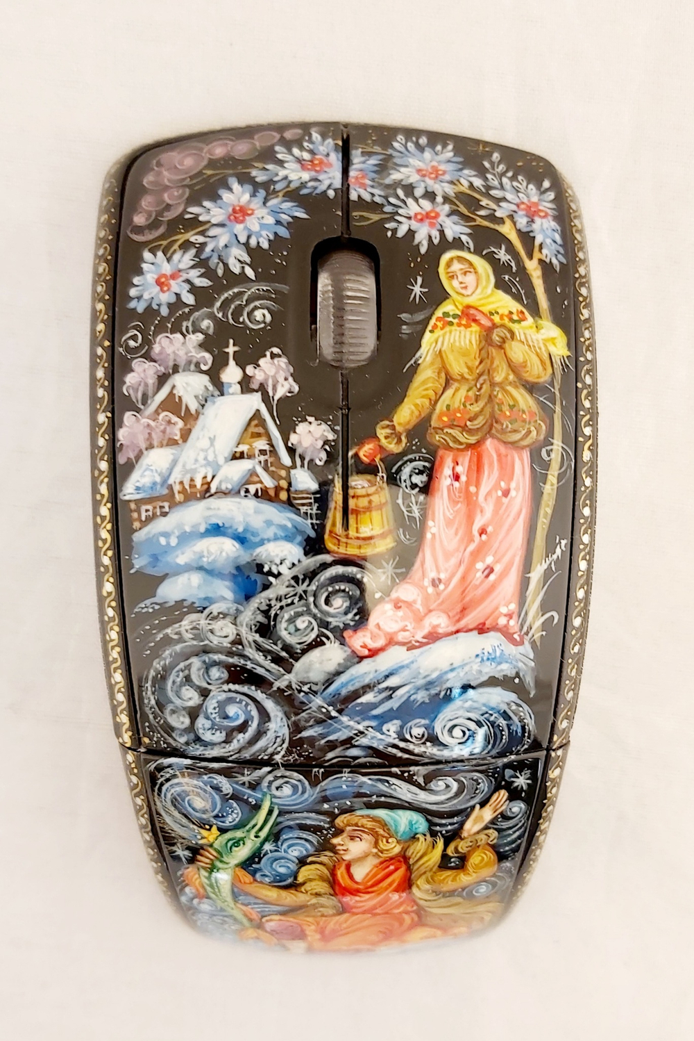 Мышь беспроводная, складная "Емеля" N3