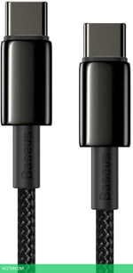 Кабель Baseus Tungsten Gold 2m Black (CATWJ-A01)