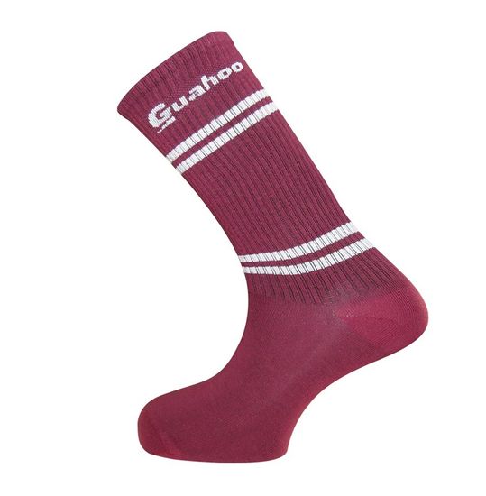 Носки унисекс Guahoo G51-2603CW, бордовый
