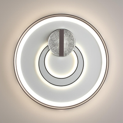 7785/85L PIKO LED SN 607 Светильник металл/белый/бронза LED 85Вт 3000-6500K D490 IP20 пульт ДУ GEMINI