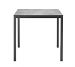 Стол ламинированный обеденный Scab Design Mirto, антрацит, цементный