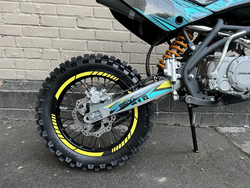 Питбайк Regulmoto SEVEN электростартер, Синий/Желтый