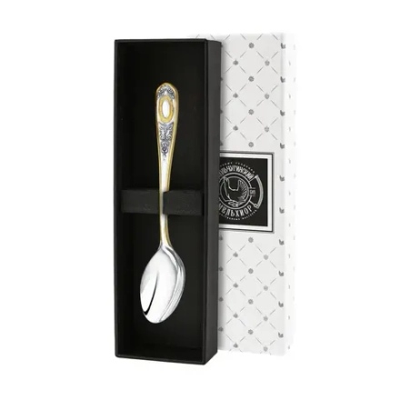 Ложка коф. №1посеребр С220708