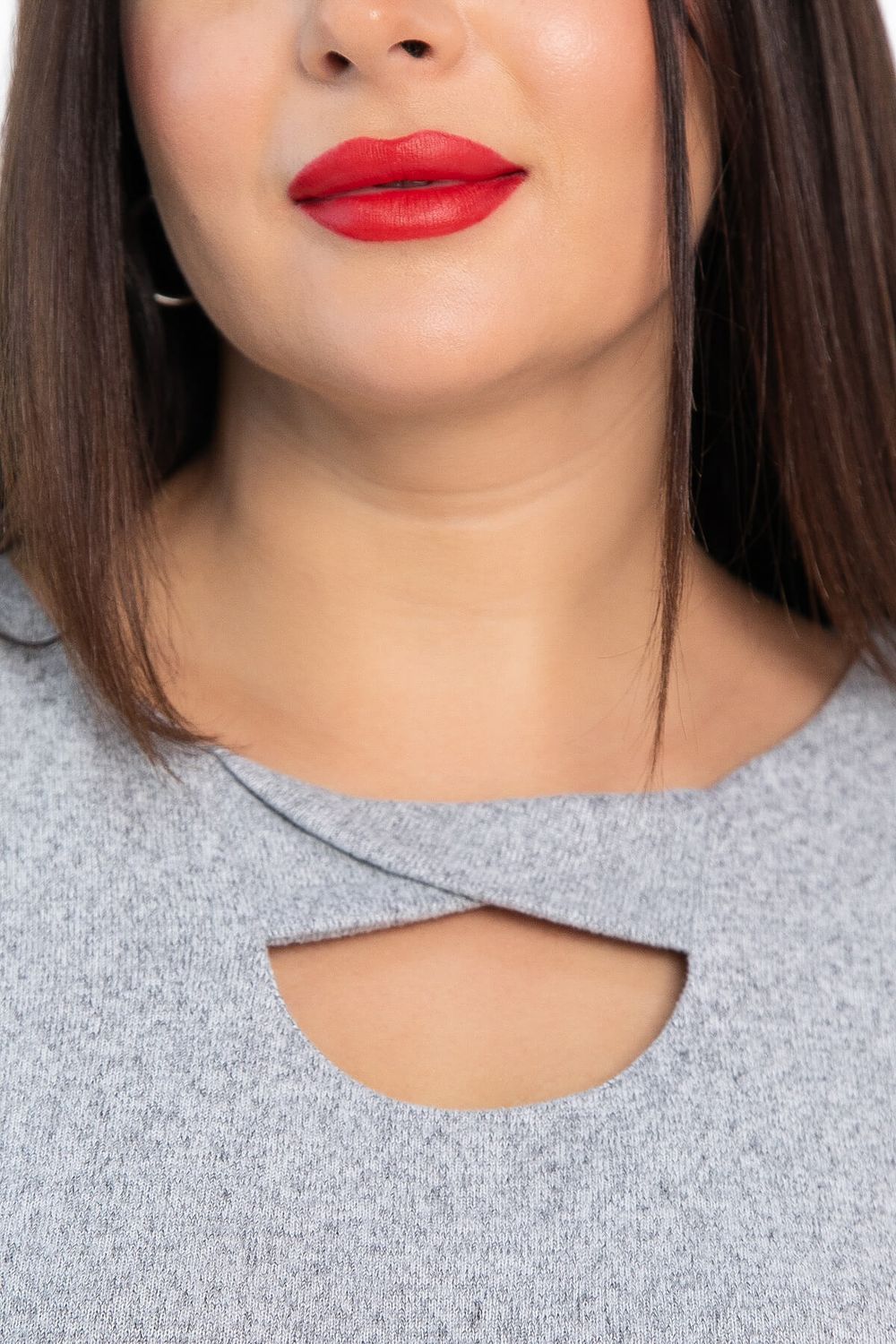 Блуза Ума (серая) Б14631-50М LT Collection