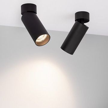 Спот 12W 4000K 049923 черный SP-GABI-SURFACE-FLAP-R60-12W Day4000 (BK, 36 deg, 230V) Arlight