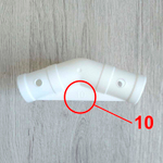 305х100 см. Bestway Вертикальная ножка бассейна (опора) - запчасть для круглого каркасного бассейна серии Steel Pro Bestway артикул 14415