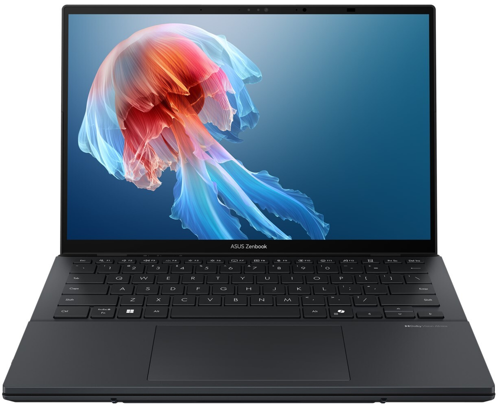 Ноутбук  ASUS UX8406CA-QL211X Duo Touch 14 ", Core Ultra 9, 32 Гб RAM, 1 Тб SSD, Arc graphics 140T, Серый