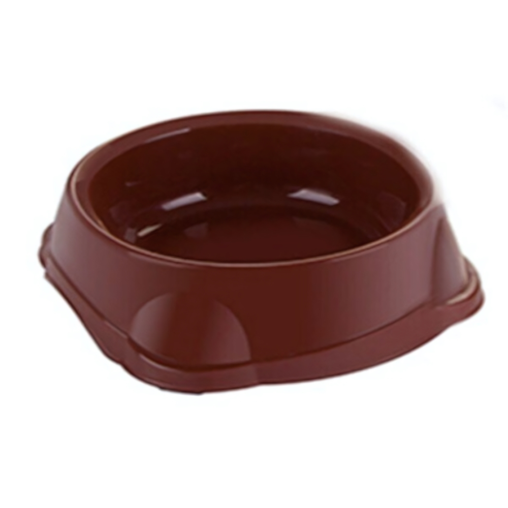 Миска для животных 500мл коричневый