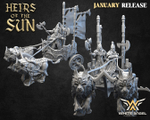 CHARIOT OF LIONS - HEIRS OF THE SUN (JANUARY 2024 RELEASE) (ELF FROM ELVES OF THE SUN)