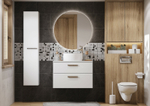 Зеркало Roca Luna 80 ZRU9307558 с подсветкой с сенсорным выключателем