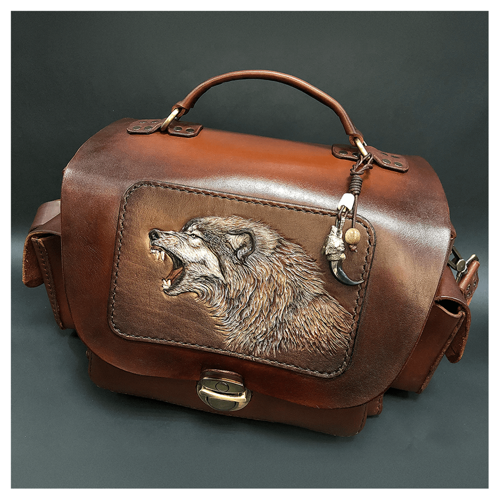 Кожаная сумка «Кочевник»