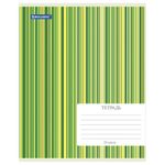 Тетрадь 24 л. BRAUBERG, клетка, обложка картон, ПОЛОСКИ, 401863, 5шт