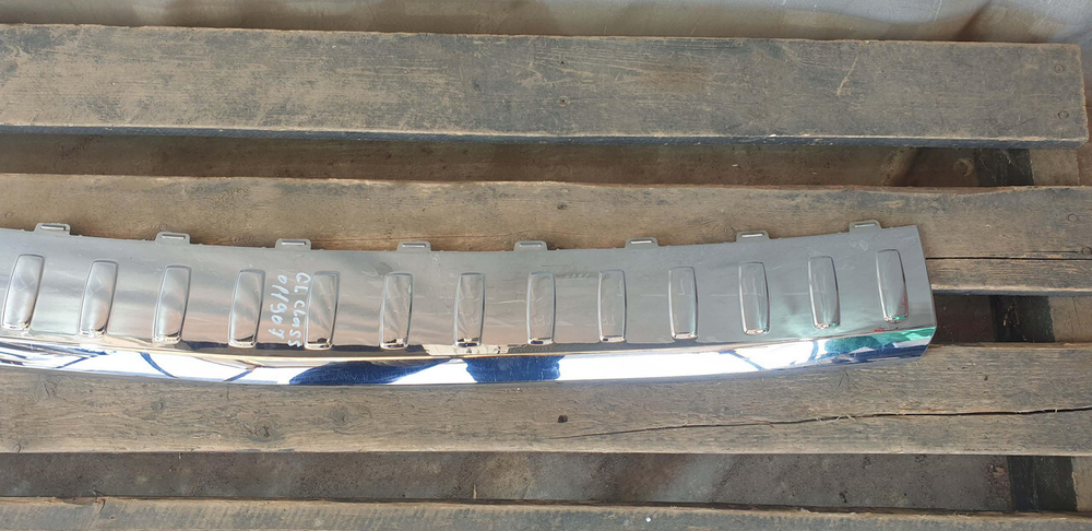 Накладка заднего бампера Mercedes GL (X166) 12-16 Б/У Оригинал A1668840190