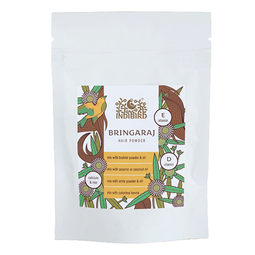 Indibird Порошок-маска для волос Брингарадж, 50 г