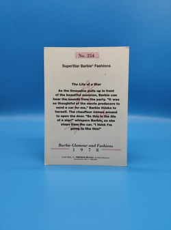 Аксессуар винтажная карточка Барби 90х 03965