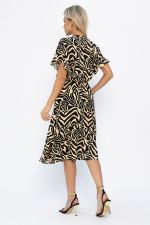 Платье Кристи (бежево-черное) П13872-35М LT Collection
