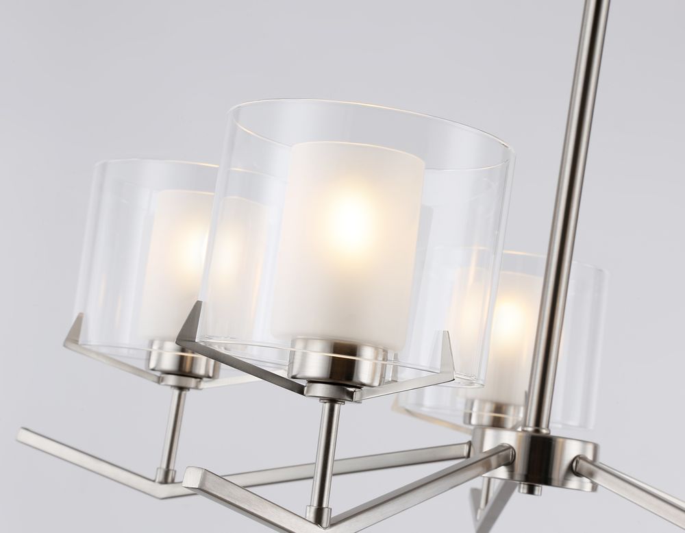 Ambrella Люстра со стеклянными плафонами на штанге Modern LH57001