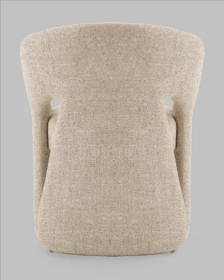 Стул-кресло 1681, кремовое