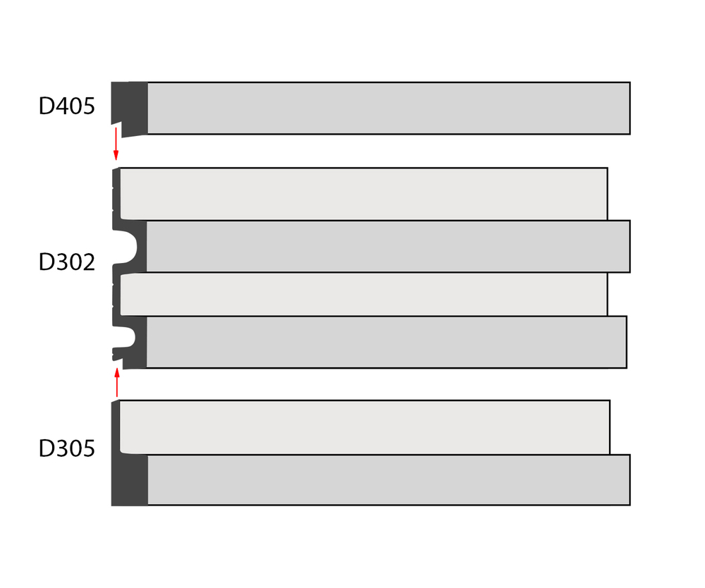 Молдинг D305
