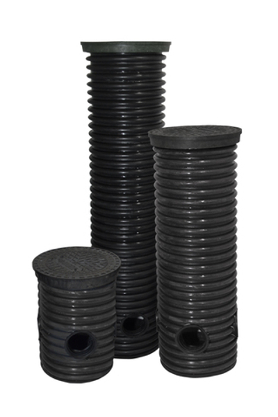 Колодец дренажный d 315/271, высота 1м, 2 отвода