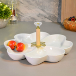 Менажница 4-х секционная 25см ZD20202