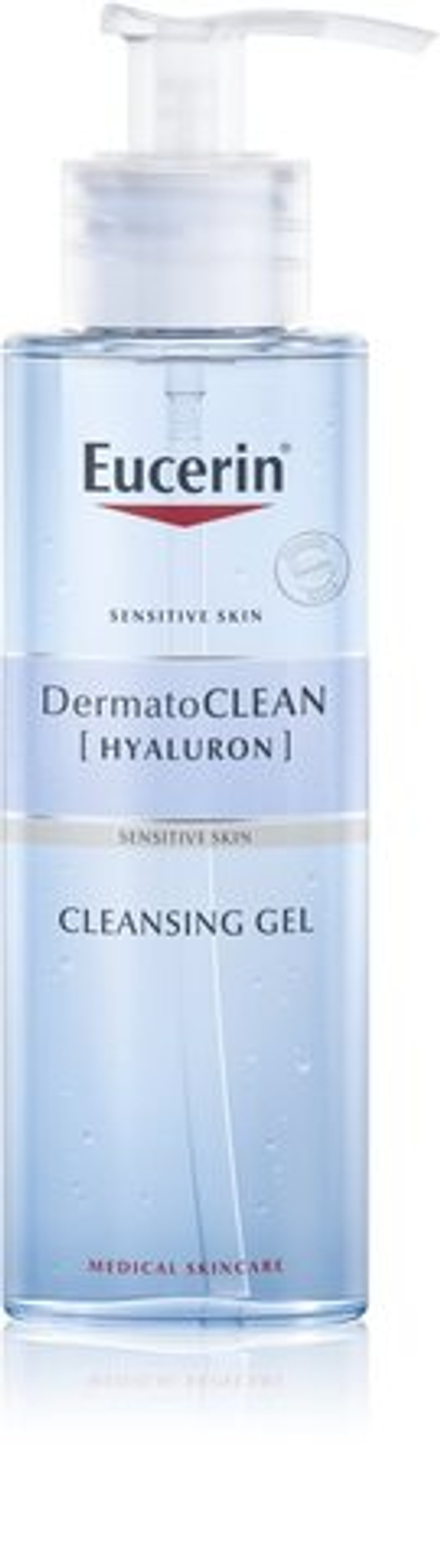 Eucerin DermatoClean - очищающий гель для лица с увлажняющим эффектом /   200  ml  / GTIN 4005800270178
