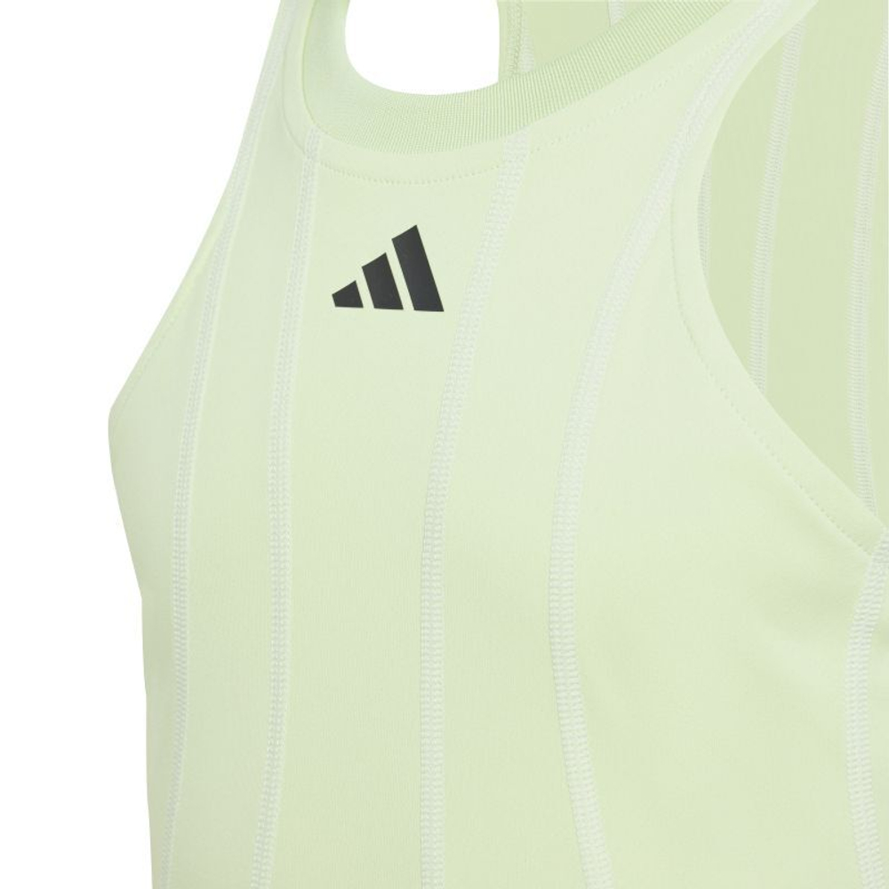 Платье для девочки теннисное Adidas Tennis Pro Kids - semi green spark
