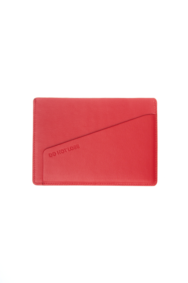 BIG PLANS — Travel Holder RED