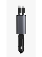 Автомобильное зарядное устройство 100W TypeC + Lightning (Super Fast charge) 4in1 2.4A+3A