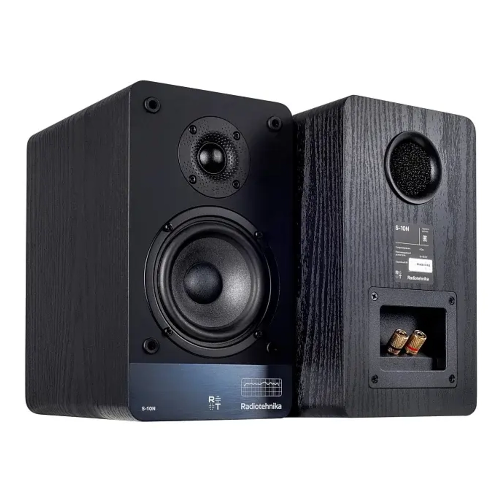 Radiotehnika S-10N Black Ash полочная профессиональная акустическая система (пара)