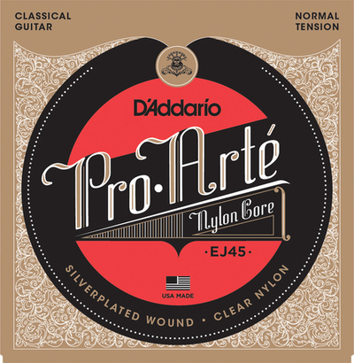 Струны для классической гитары D'addario EJ45