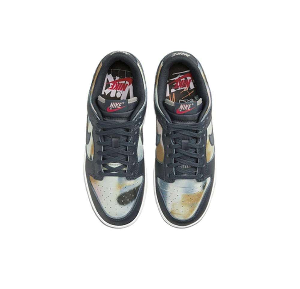 Мужские кроссовки Nike Dunk Low Retro PRM 'Graffiti Navy' DM0108-400