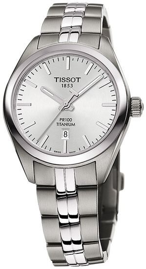 Женские часы Tissot PR 100 Titanium T101.210.44.031.00 Lady