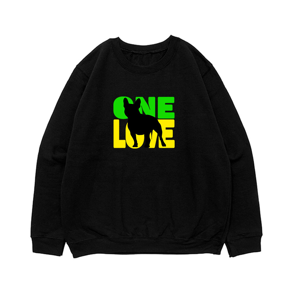 Свитшот "Французский бульдог - ONE LOVE"