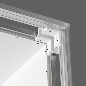 Соединительный элемент (угол 90 стена/стена, стена/потолок) встраиваемой профильной гипсовой системы SN 305 белый Saber 30.5 Stellanova