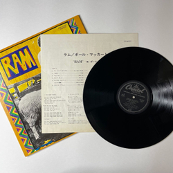 Винтажная виниловая пластинка LP Paul and Linda McCartney Ram (Japan 1975) (No Obi) Dear Boy